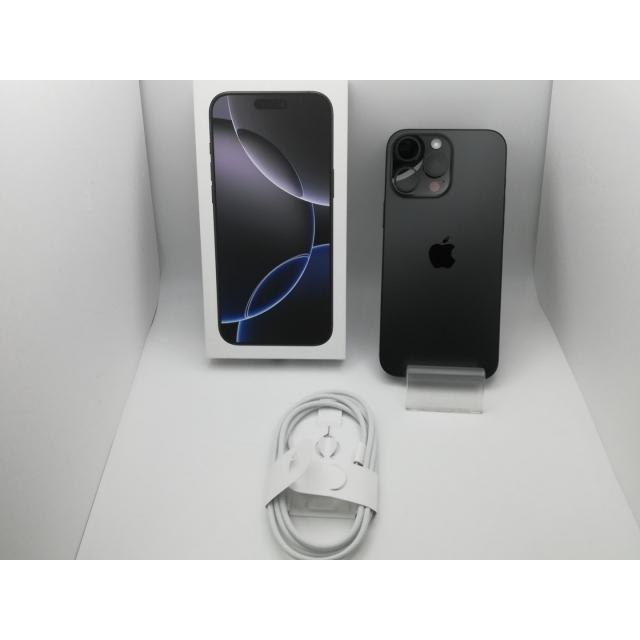 中古】Apple 国内版 【SIMフリー】 iPhone 16 Pro Max 256GB ブラック