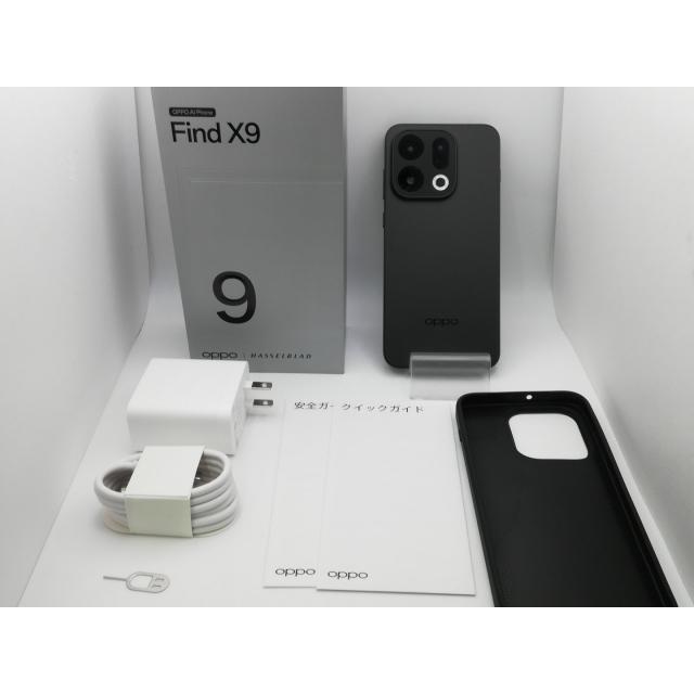 OPPO Find X9 スペースブラック 未開封 中古】Oppo 国内版 【SIMフリー】 OPPO Find X9 スペースブラック 16GB