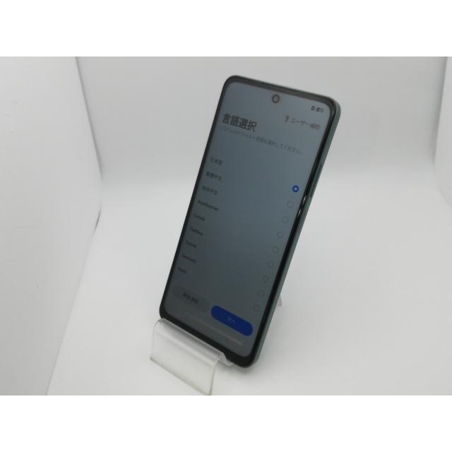 中古】Oppo UQmobile 【SIMフリー】 OPPO A5 5G 4GB 128GB グリーン