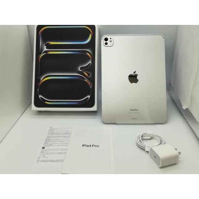中古】Apple 【Wi-Fi】 11インチ iPad Pro（M4/2024） 256GB シルバー