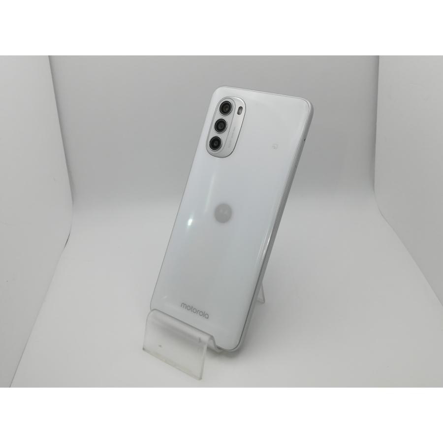 中古】MOTOROLA 国内版 【SIMフリー】 moto g52j 5G パールホワイト