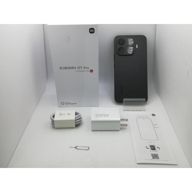 中古】Xiaomi 国内版 【SIMフリー】 Xiaomi 17T Pro ブラック 12GB