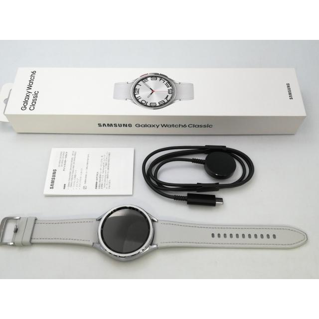 中古】SAMSUNG Galaxy Watch6 Classic 47mm Wi-Fi/Bluetoothモデル SM  
