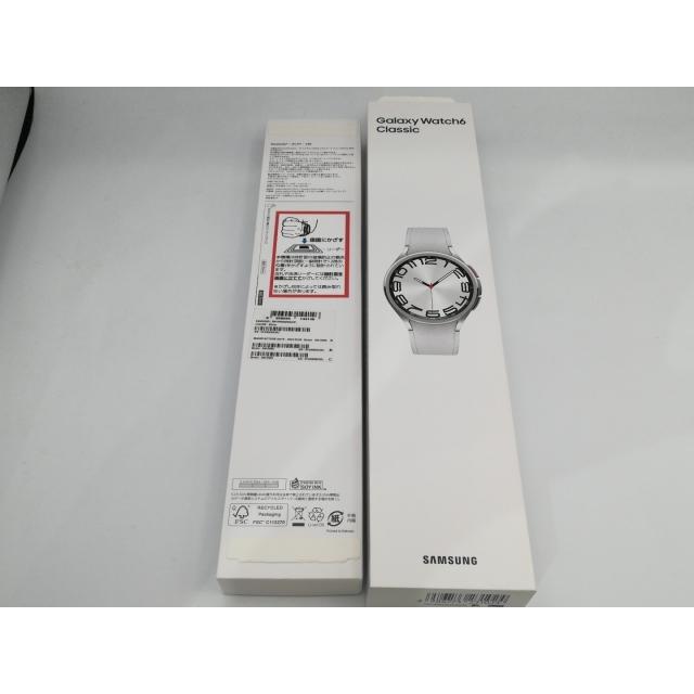 中古】SAMSUNG Galaxy Watch6 Classic 47mm Wi-Fi/Bluetoothモデル SM  