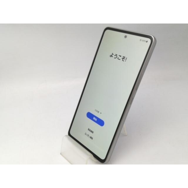 中古】SAMSUNG docomo 【SIMフリー】 Galaxy A53 5G オーサムホワイト