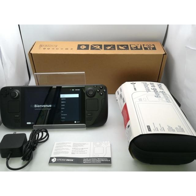中古】VALVE Steam Deck 256GB 【Zen2 16G 256G(SSD) WiFi 7LCD