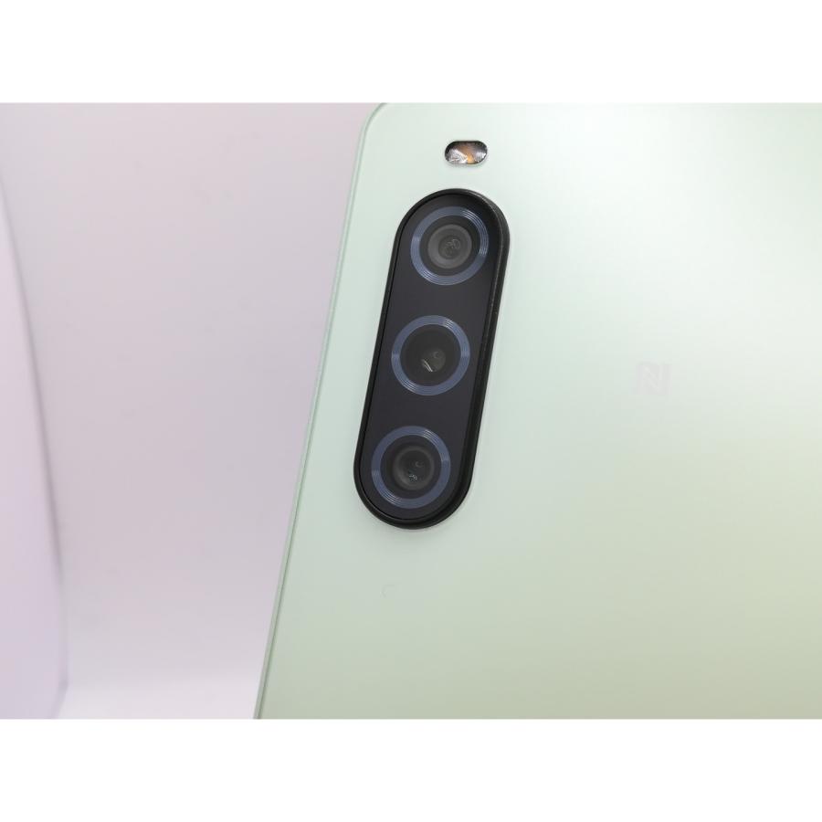 中古】SONY SoftBank 【SIMフリー】 Xperia 10 V セージグリーン 6GB