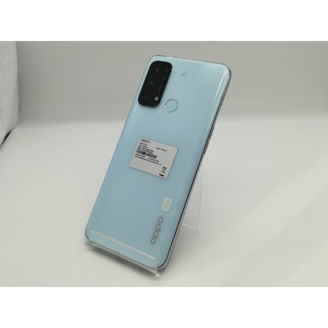 中古】Oppo 国内版 【SIMフリー】 OPPO Reno5 A アイスブルー 6GB 