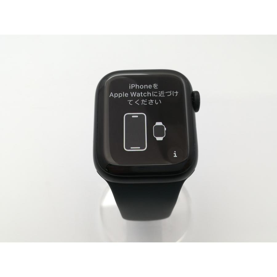 中古】Apple Watch Series9 41mm GPS ミッドナイトアルミニウムケース 