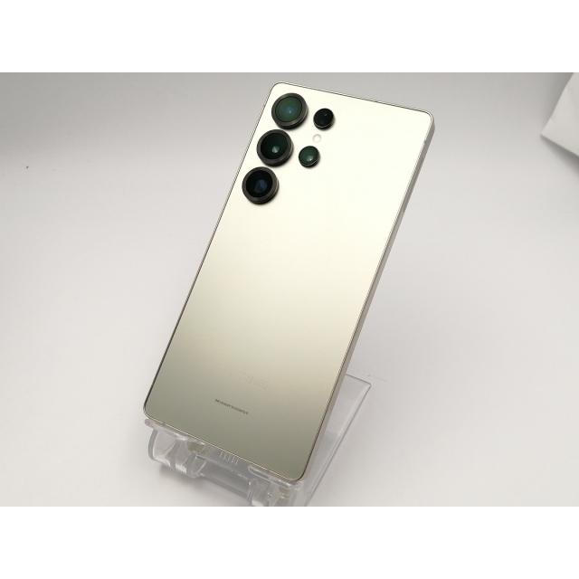 中古】SAMSUNG 国内版 【SIMフリー】 Galaxy S25 Ultra チタニウム