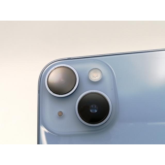 【中古】Apple au 【SIMフリー】 iPhone 14 512GB ブルー MPXM3J/A【ECセンター】保証期間１ヶ月【ランクB】の画像