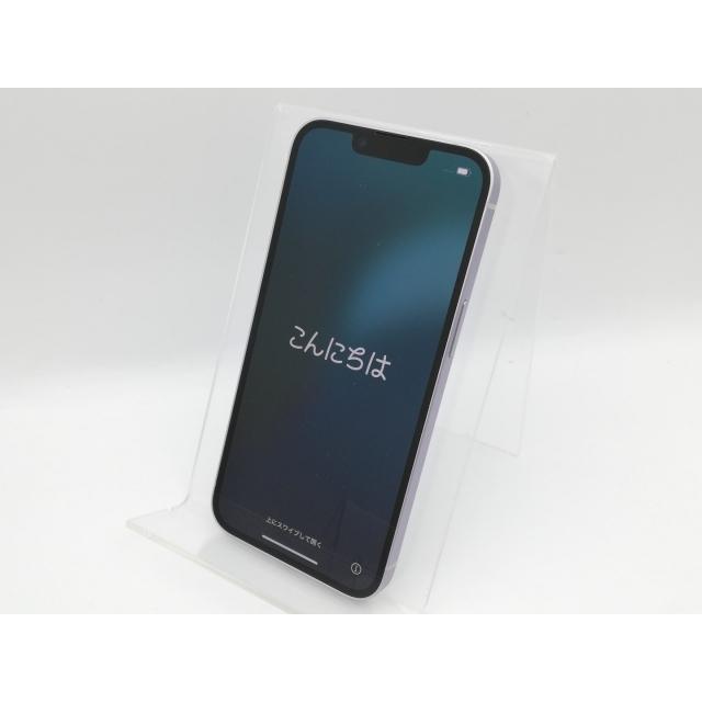 【中古】Apple au 【SIMフリー】 iPhone 14 512GB パープル MPX83J/A【中野】保証期間１ヶ月【ランクB】の画像