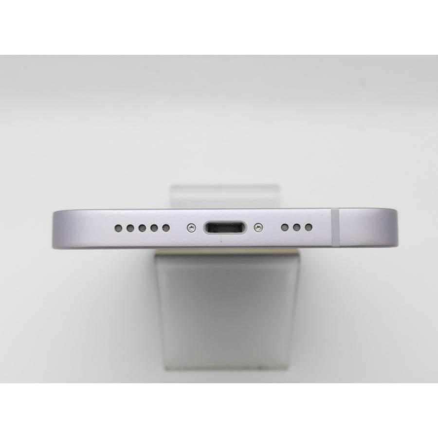 【中古】Apple au 【SIMフリー】 iPhone 14 512GB パープル MPX83J/A【中野】保証期間１ヶ月【ランクB】の画像