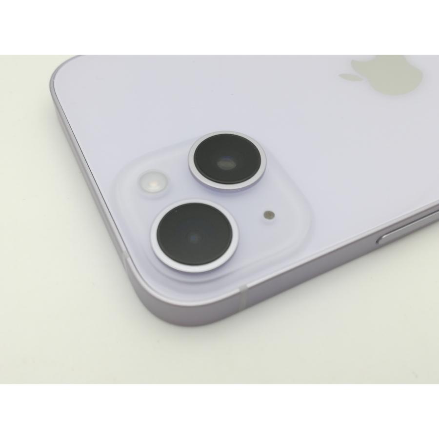 【中古】Apple au 【SIMフリー】 iPhone 14 512GB パープル MPX83J/A【中野】保証期間１ヶ月【ランクB】の画像