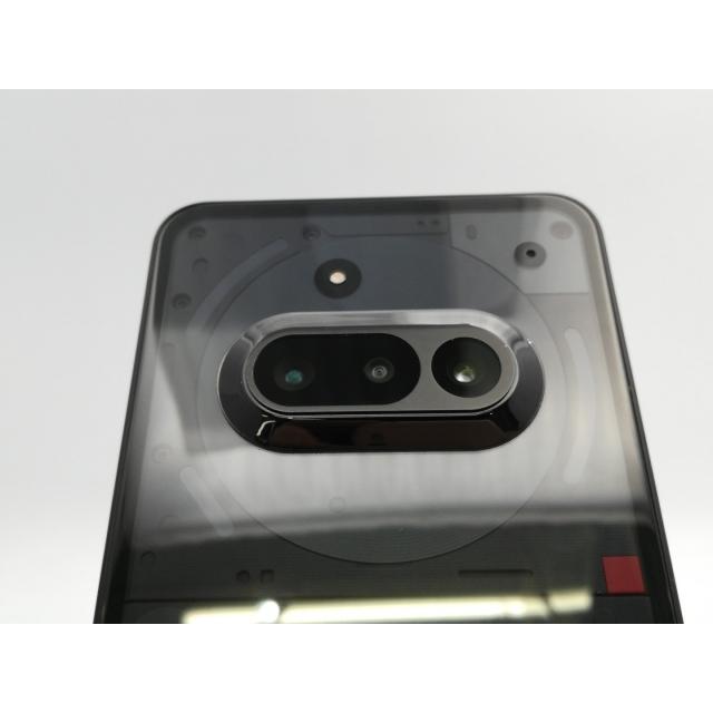 中古】NOTHING 国内版 【SIMフリー】 Nothing Phone (3a) ブラック 8GB
