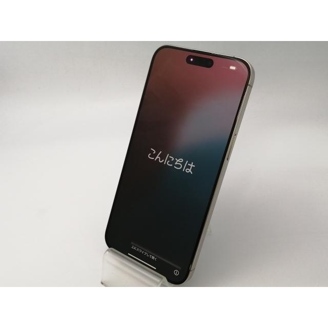 【中古】Apple 国内版 【SIMフリー】 iPhone 15 Pro Max 1TB ナチュラルチタニウム MU713J/A【三宮センター】保証期間１ヶ月【ランクA】の画像