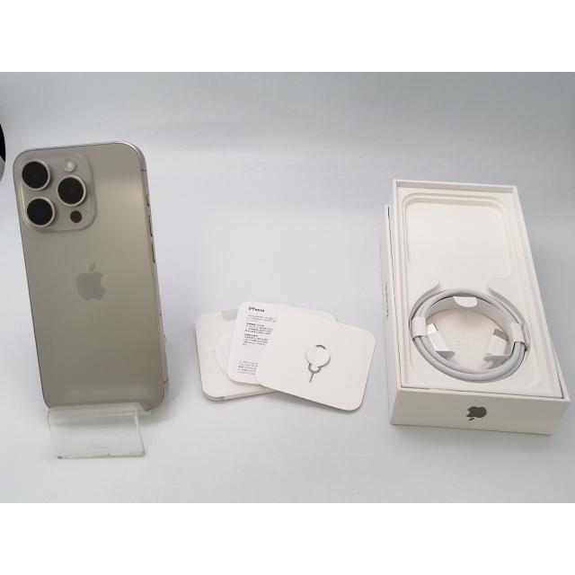 中古】Apple 国内版 【SIMフリー】 iPhone 15 Pro 256GB ナチュラル
