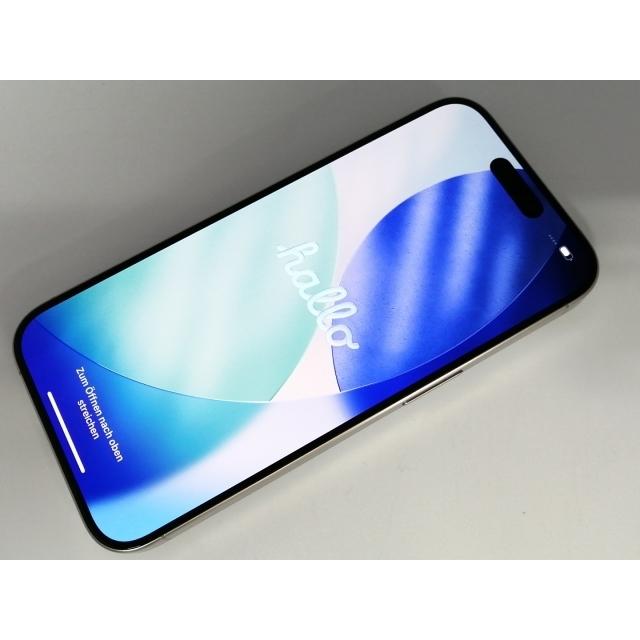 中古】Apple 国内版 【SIMフリー】 iPhone 15 Pro 256GB ナチュラル