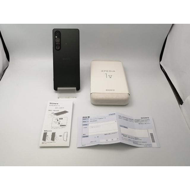 中古】SONY 国内版 【SIMフリー】 Xperia 1 V カーキグリーン 16GB