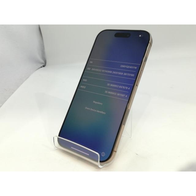中古】Apple 国内版 【SIMフリー】 iPhone 16 Pro 128GB デザート