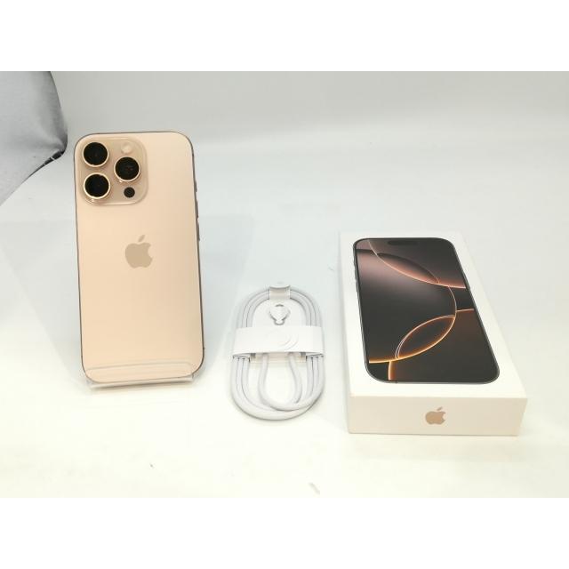中古】Apple 国内版 【SIMフリー】 iPhone 16 Pro 128GB デザート