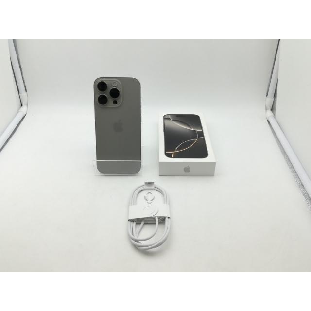【中古】Apple 国内版 【SIMフリー】 iPhone 16 Pro 256GB ナチュラルチタニウム MYN33J/A【神戸】保証期間１ヶ月【ランクA】の画像