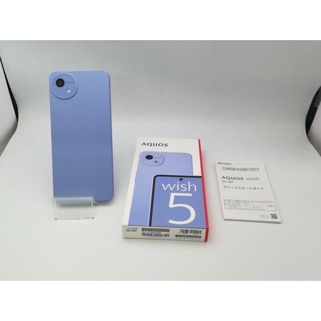 未使用】SHARP docomo 【SIMフリー】 AQUOS wish5 ミソラ 4GB 64GB SH