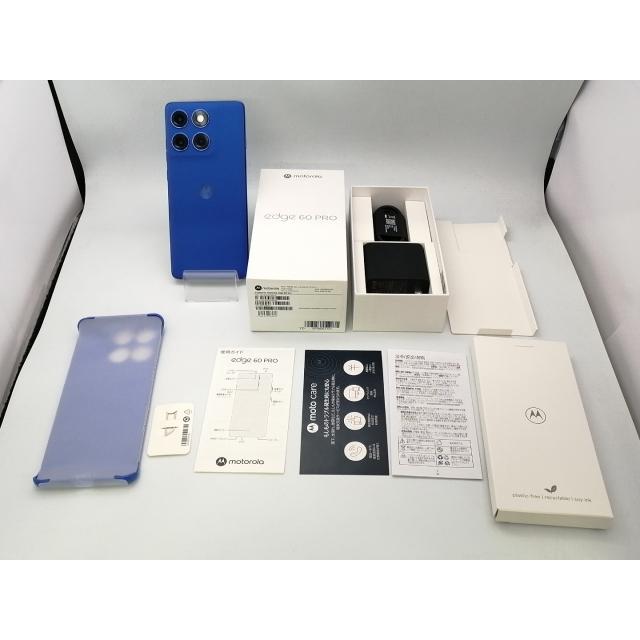 中古】MOTOROLA 国内版 【SIMフリー】 motorola edge 60 pro ダーズ