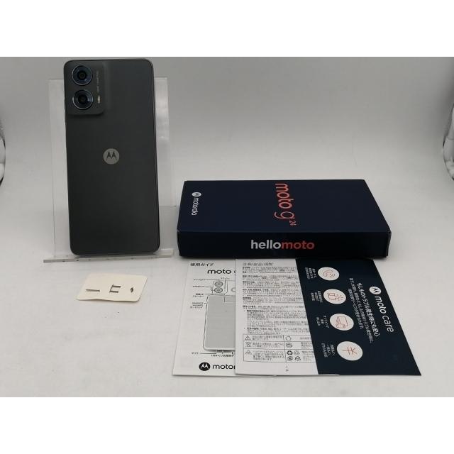 【未使用品】 moto g24 マットチャコール　 SIMフリー moto g motorola モトローラ g24 マットチャコール 本体 SIMフリー