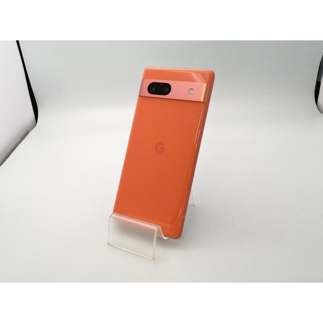 中古】Google 国内版 【SIMフリー】 Pixel 7a コーラル 8GB 128GB