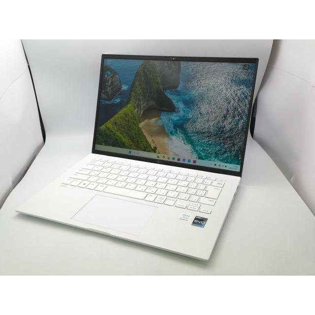 中古】LG電子 LG gram 14Z90Q-KR54J1 スノーホワイト【i5-1240P 8G 