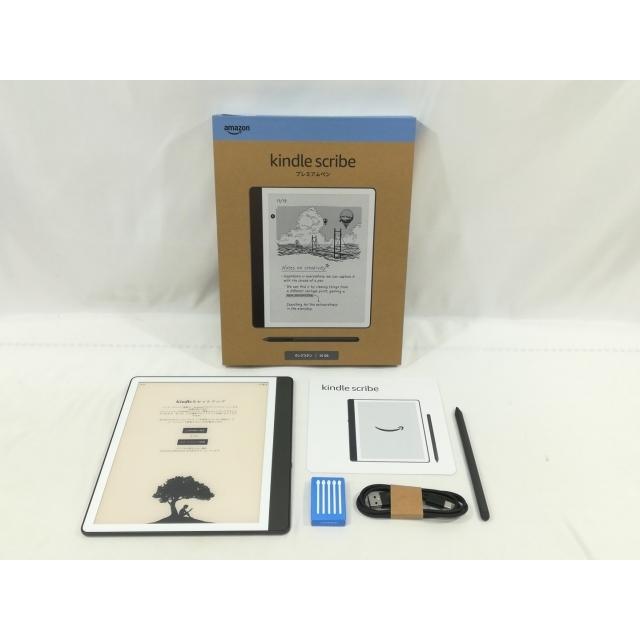 中古】Amazon Kindle Scribe (2024) 16GB タングステン プレミアムペン