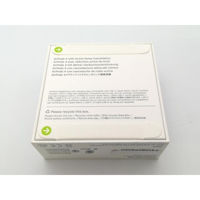 【新品未使用】AirPods 4 アクティブノイズキャンセリング搭載 アクティブノイズキャンセリング搭載AirPods 4を購入 - Apple（日本）