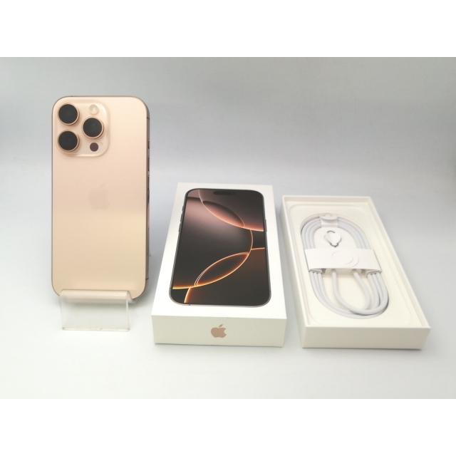 【新品同様】iPhone 16Pro 128Gb デザート国内版SIMフリー ムスビー｜新品・未使用 iPhone16Pro 128GB デザート SIMフリー 送料