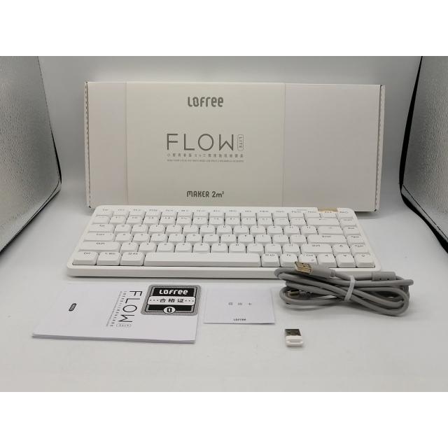 中古】Lofree Flow Lite 84 OE921 [ホワイト]【大阪本店】保証期間1
