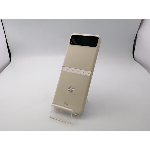 中古】MOTOROLA 国内版 【SIMフリー】 motorola razr 40 バニラ