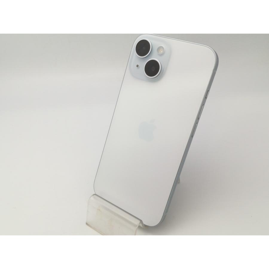 中古】Apple docomo 【SIMフリー】 iPhone 15 256GB ブルー MTMR3J/A