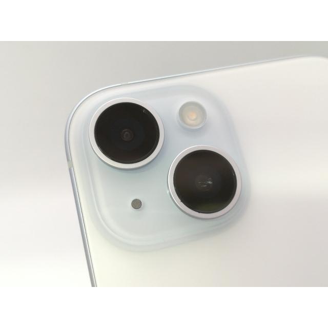 【中古】Apple docomo 【SIMフリー】 iPhone 15 256GB ブルー MTMR3J/A【大阪堂島】保証期間１ヶ月【ランクA】の画像