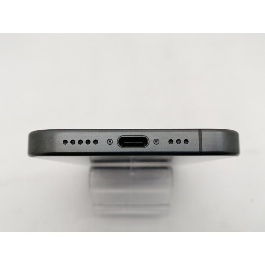 【中古】Apple docomo 【SIMフリー】 iPhone 15 Pro 512GB ブラックチタニウム MTUH3J/A【三宮センター】保証期間１週間【ランクC】の画像