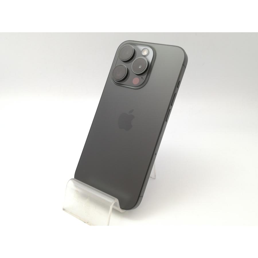 中古】Apple 国内版 【SIMフリー】 iPhone 15 Pro 256GB ブラック