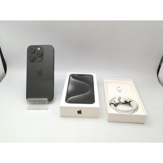 中古】Apple 国内版 【SIMフリー】 iPhone 15 Pro 256GB ブラック