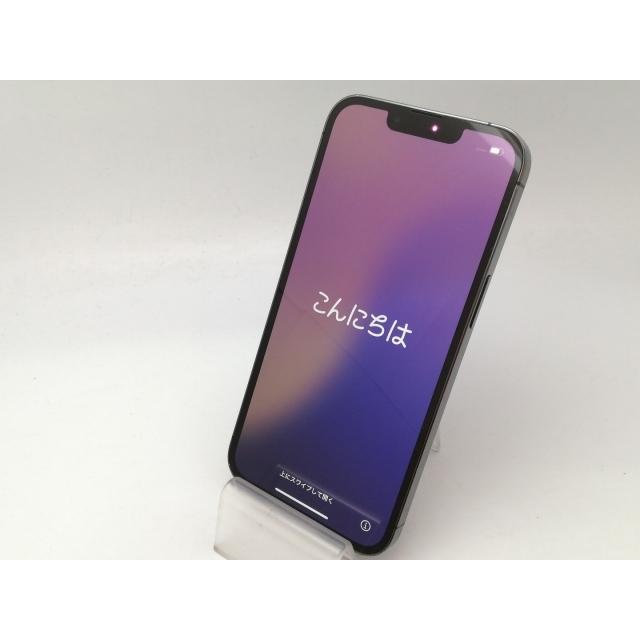 【中古】Apple 国内版 【SIMフリー】 iPhone 13 Pro 128GB グラファイト MLUE3J/A【大阪堂島】保証期間１週間【ランクC】の画像