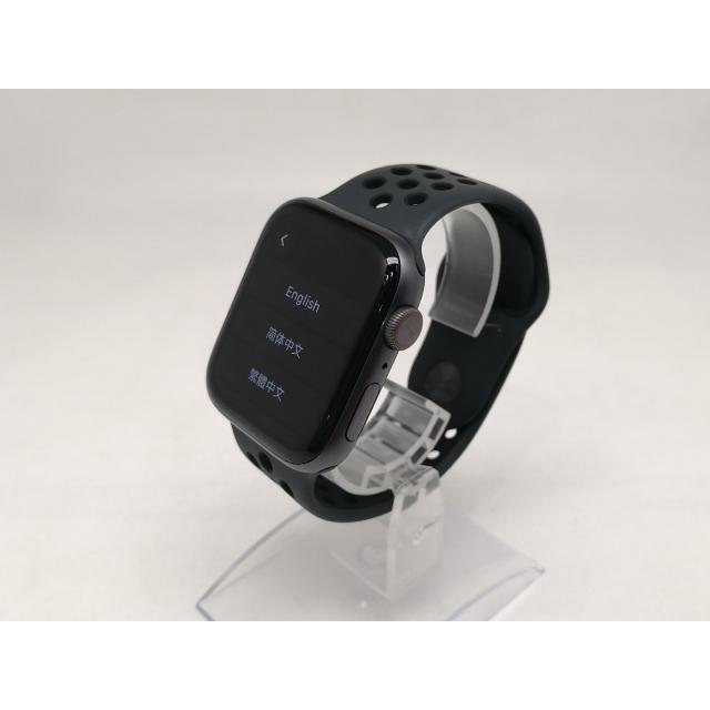 中古】Apple Apple Watch Series4 Nike+ 44mm Cellular スペースグレイ 