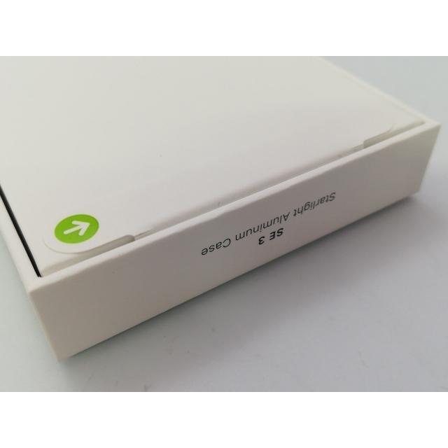 【未使用】Apple Apple Watch SE3 44mm Cellular スターライトアルミニウムケース/スターライトスポーツバンド (S/M) MEPE4J/A【大阪堂島】保証期間３ヶ月の画像