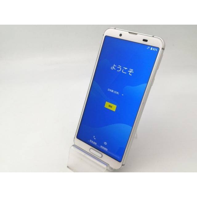 中古】SHARP 楽天モバイル 【SIMフリー】 AQUOS sense3 lite シルバー 