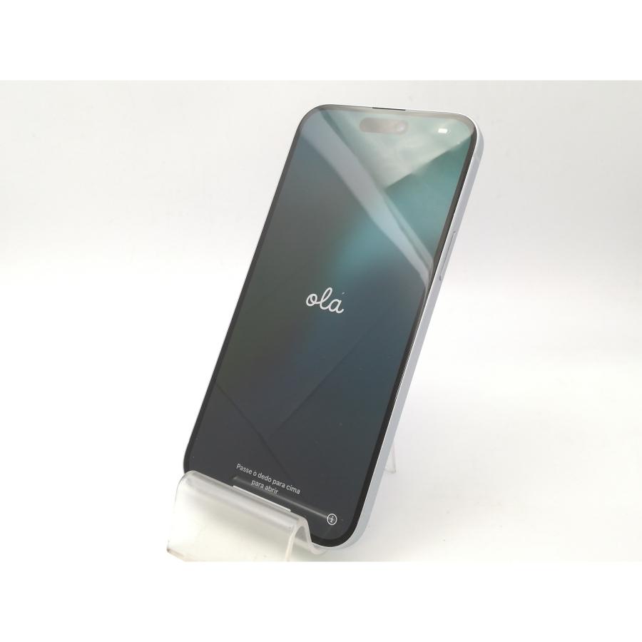 【中古】【赤ロム保証あり】Apple au 【SIMフリー】 iPhone 15 Plus 128GB ブルー MU0D3J/A【博多】保証期間１ヶ月【ランクA】の画像