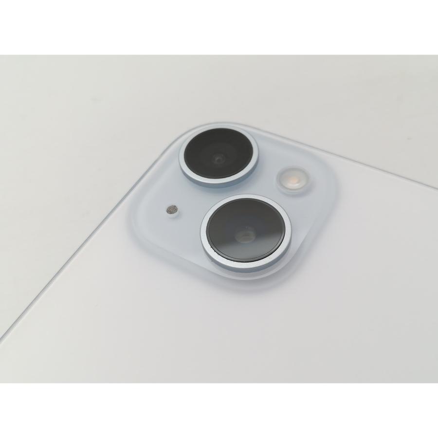 【中古】【赤ロム保証あり】Apple au 【SIMフリー】 iPhone 15 Plus 128GB ブルー MU0D3J/A【博多】保証期間１ヶ月【ランクA】の画像