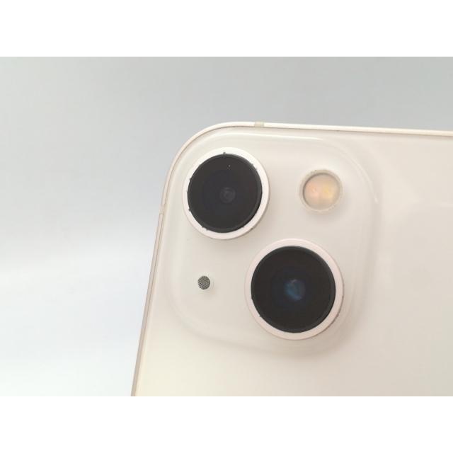 【中古】Apple au 【SIMフリー】 iPhone 13 128GB スターライト MLND3J/A【大阪堂島】保証期間１ヶ月【ランクC】の画像