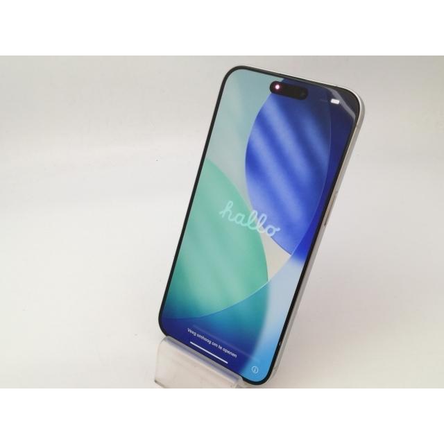 【中古】Apple SoftBank 【SIMフリー】 iPhone 15 Pro Max 512GB ホワイトチタニウム MU6V3J/A【大阪堂島】保証期間１ヶ月【ランクA】の画像