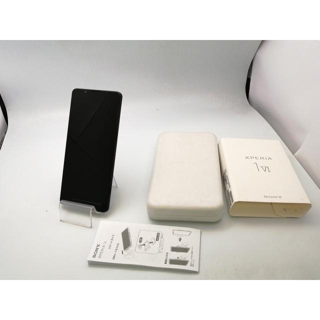 中古】SONY 国内版 【SIMフリー】 Xperia 1 VI ブラック 12GB 256GB XQ